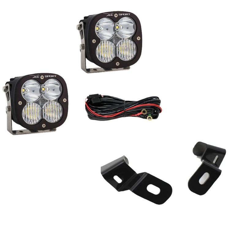 Load image into Gallery viewer, Baja Designs | 2019-2024 Dodge Ram 2500 / 3500 XL Sport Clear Driving / Combo A-Pillar Light Kit