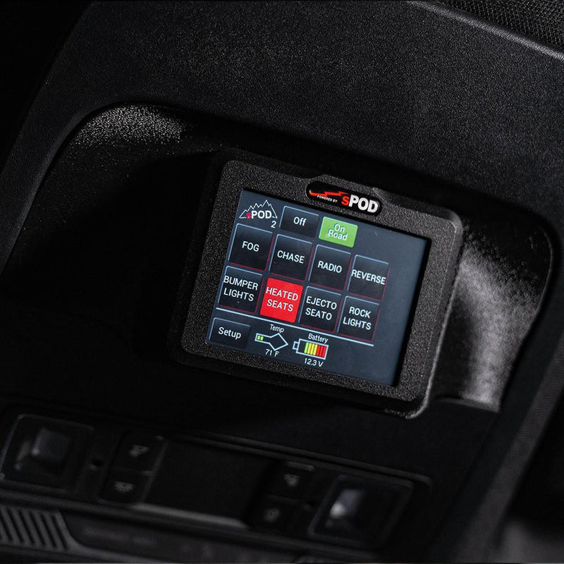 Load image into Gallery viewer, sPOD | 2023-2025 Ford Super Duty BantamX Touchscreen Vehicle Power Management Kit