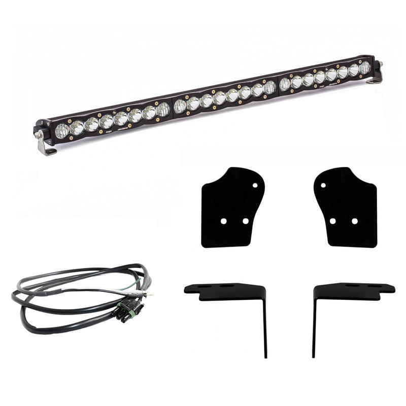 Load image into Gallery viewer, Baja Designs | 2017-2020 Ford Raptor S8 Clear 30 Inch Upper Grille Light Bar Kit
