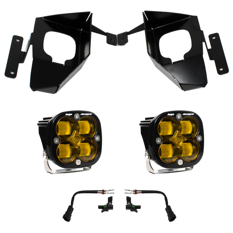 Load image into Gallery viewer, Baja Designs | 2016-2018 Chevrolet Silverado 1500 SAE Amber Fog Pocket Light Kit