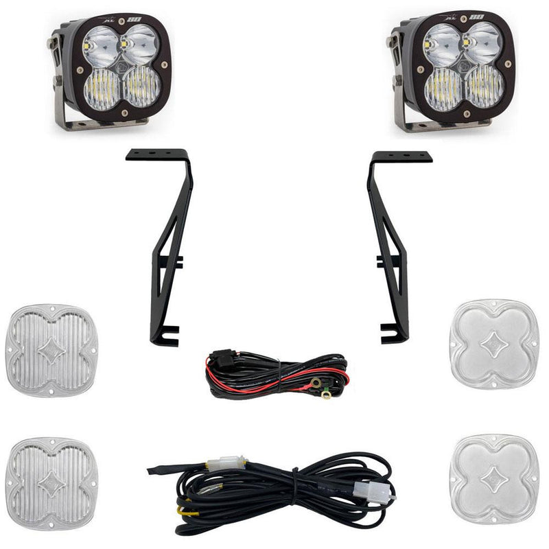 Load image into Gallery viewer, Baja Designs | 2021-2023 Ford Raptor XL80 Clear Driving / Combo A-Pillar Light Kit