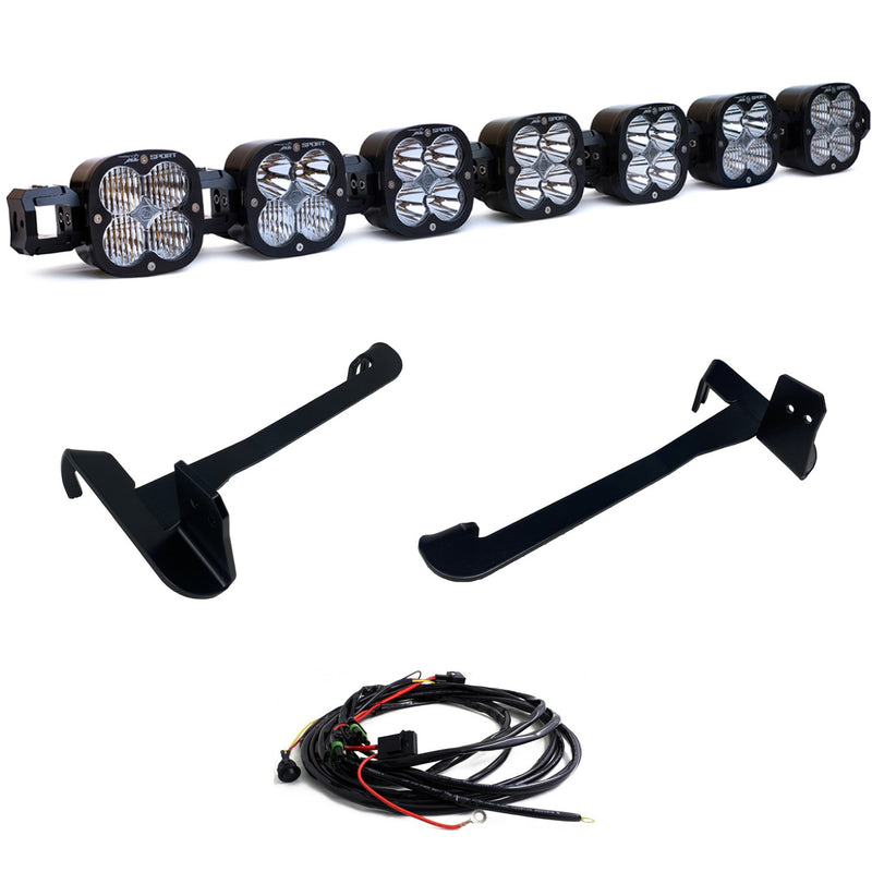 Load image into Gallery viewer, Baja Designs | 2019-2024 Dodge Ram 2500-5500 Clear XL Linkable Front Bumper Light Kit