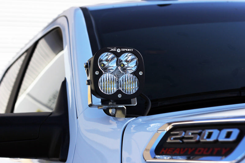 Load image into Gallery viewer, Baja Designs | 2019-2024 Dodge Ram 2500 / 3500 XL Pro Clear A-Pillar Light Kit