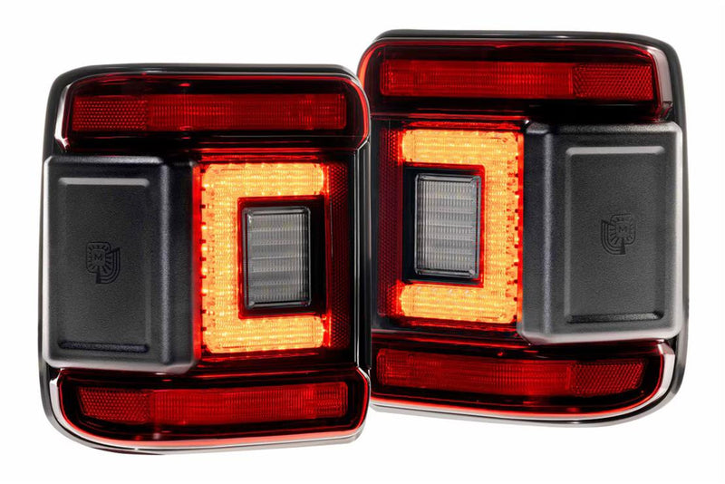 Load image into Gallery viewer, Morimoto | 2018-2024 Jeep Wrangler JL XB LED Red Tail Lights