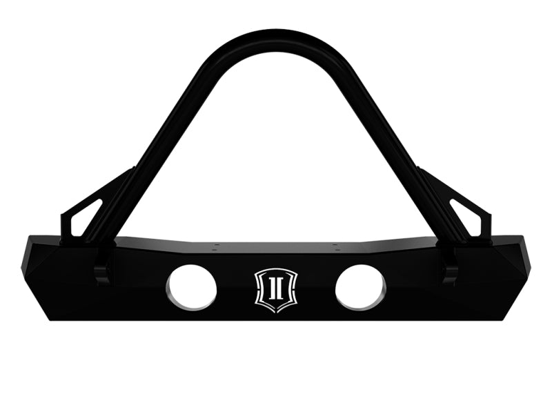 Load image into Gallery viewer, ICON 2018+ Jeep Wrangler JL Pro Series Front Bumper w/Stinger/Tabs
