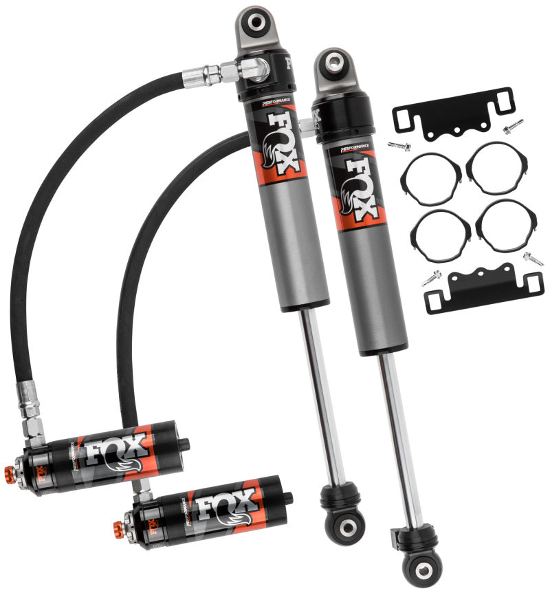 Load image into Gallery viewer, Fox | 2018+ Jeep Wrangler JL / Gladiator JT 2.5 Factory Race Series Remote Reservoir Front Shock Set With DSC Adjuster | 2-3 Inch Lift