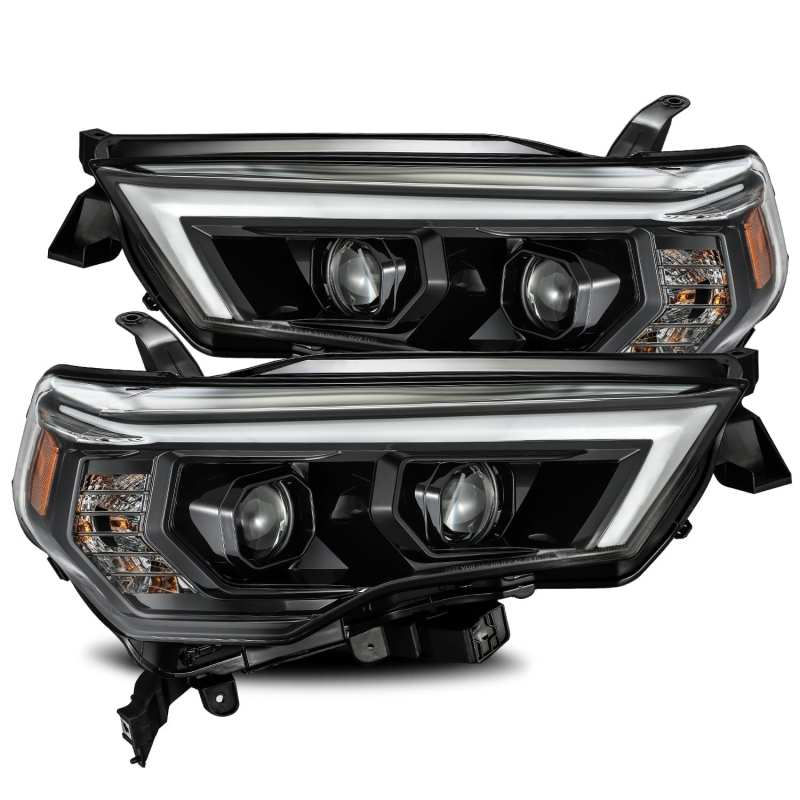 Load image into Gallery viewer, AlphaRex 14-20 Toyota 4Runner LUXX LED Proj Headlight Plank Style Alpha Blk w/Activ Light/Seq Signal