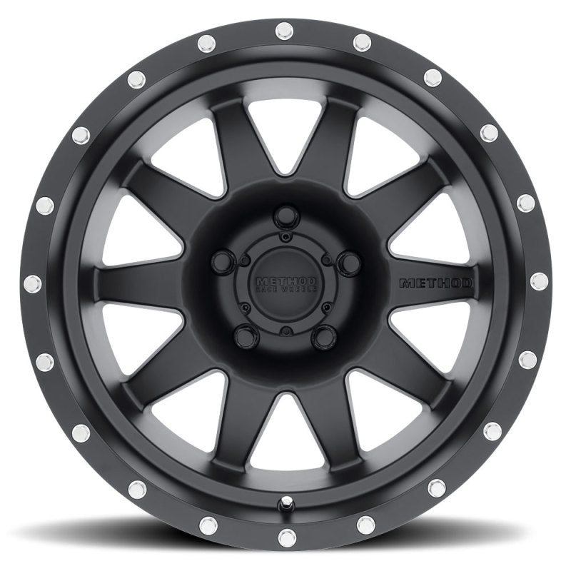 Load image into Gallery viewer, Method | MR301 The Standard 17x8.5 0mm Offset 5x4.5 83mm CB Matte Black Wheel