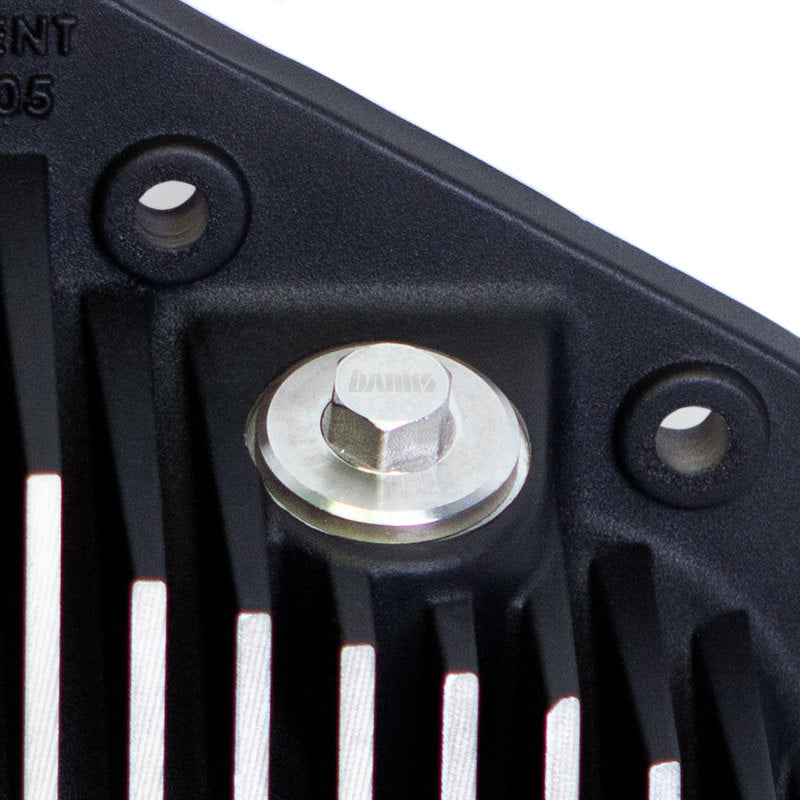 Load image into Gallery viewer, Banks Power | 2001-2019 GM / 2003-2018 Dodge Ram Black Differential Cover Kit 11.5 / 11.8-14 Bolt - Satin Black / Machined