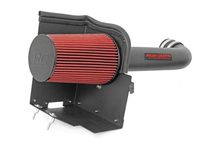 Rough Country | 2007-2011 Jeep Wrangler JK 3.8 Cold Air Intake With Pre-Filter | 10554PF
