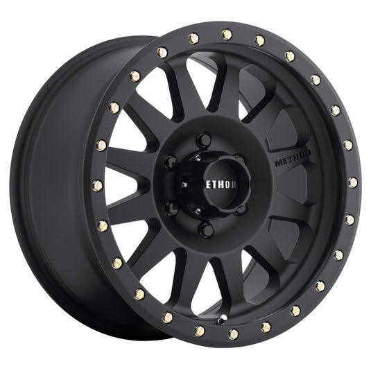 Method | MR304 Double Standard 16x8 0mm Offset 6x5.5 108mm CB Matte Black Wheel
