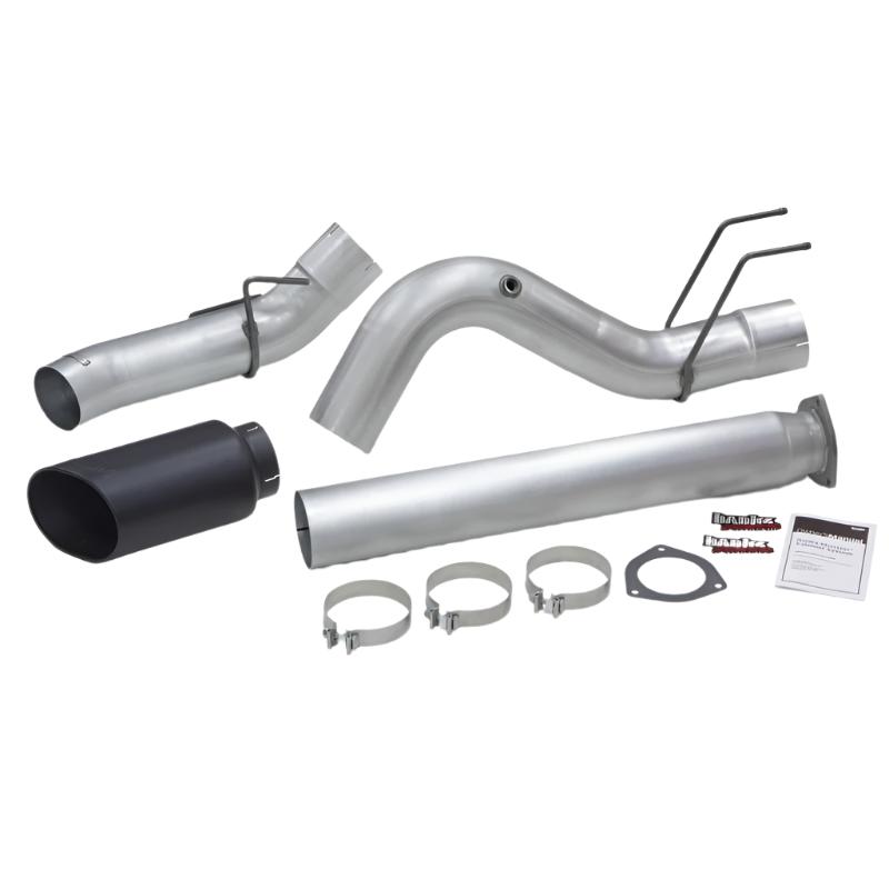 Load image into Gallery viewer, Banks Power | 2017-2024 Ford 6.7L Power Stroke 5 Inch Monster Single Exit Exhaust System With Black Tip