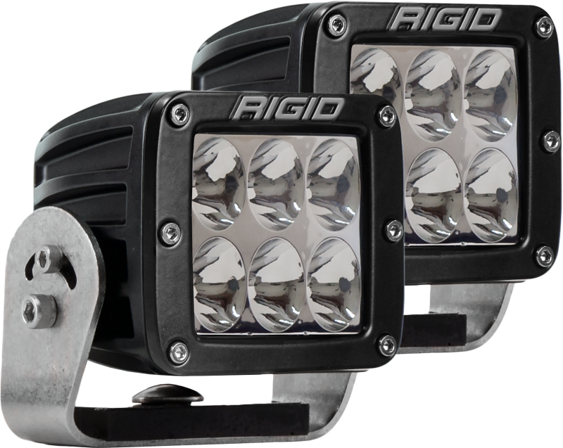 Load image into Gallery viewer, Rigid Industries | D2 HD Black- Driving - Set of 2