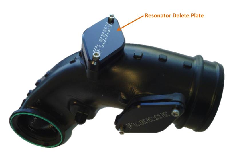 Load image into Gallery viewer, Fleece | 2011-2016 GM 6.6 LML Duramax Resonator Delete Plate