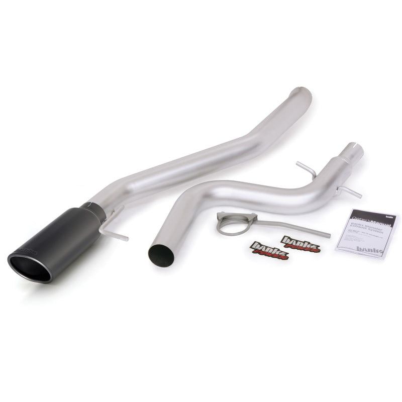 Load image into Gallery viewer, Banks Power | 2009-2010 VW Jetta 2.0L TDI Monster Exhaust System - SS Single Exhaust With Black Tip