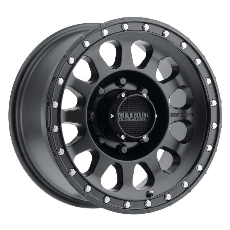 Load image into Gallery viewer, Method | MR315 18x9 +18mm Offset 8x6.5 130.81mm CB Matte Black Wheel