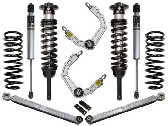 ICON | 2010-2014 Toyota FJ Cruiser / 2010+ 4Runner Stage 3 Suspension System With Billet UCA | 0-3.5 Inch