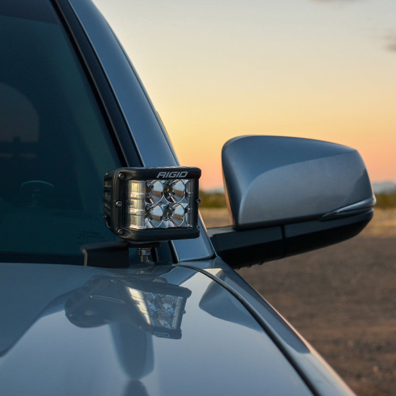 Load image into Gallery viewer, Rigid Industries | 2016-2022 Toyota Tacoma A-Pillar Light Mount Kit With D-SS Flood / Black / Amber Covers