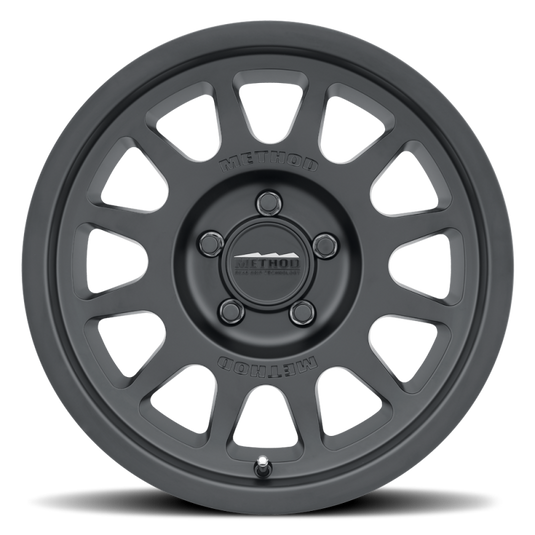 Method | MR703 17x8.5 +25mm Offset 5x5 71.5mm CB Matte Black Wheel