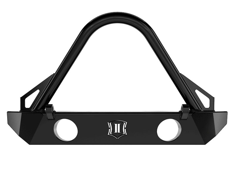 Load image into Gallery viewer, ICON 07-18 Jeep Wrangler JK Comp Series Front Bumper w/Fogs/Stinger/Tabs