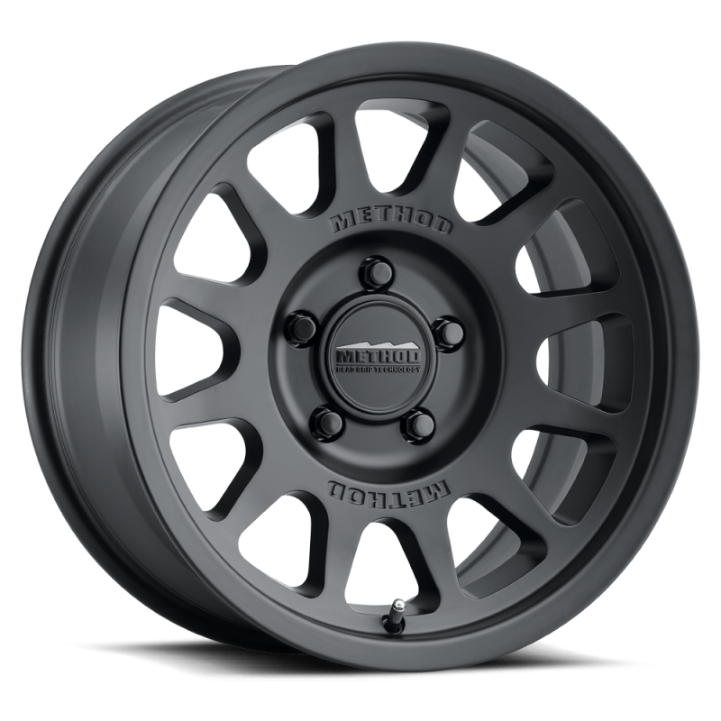 Load image into Gallery viewer, Method | MR703 15x7 +15mm Offset 5x100 56.1mm CB Matte Black Wheel