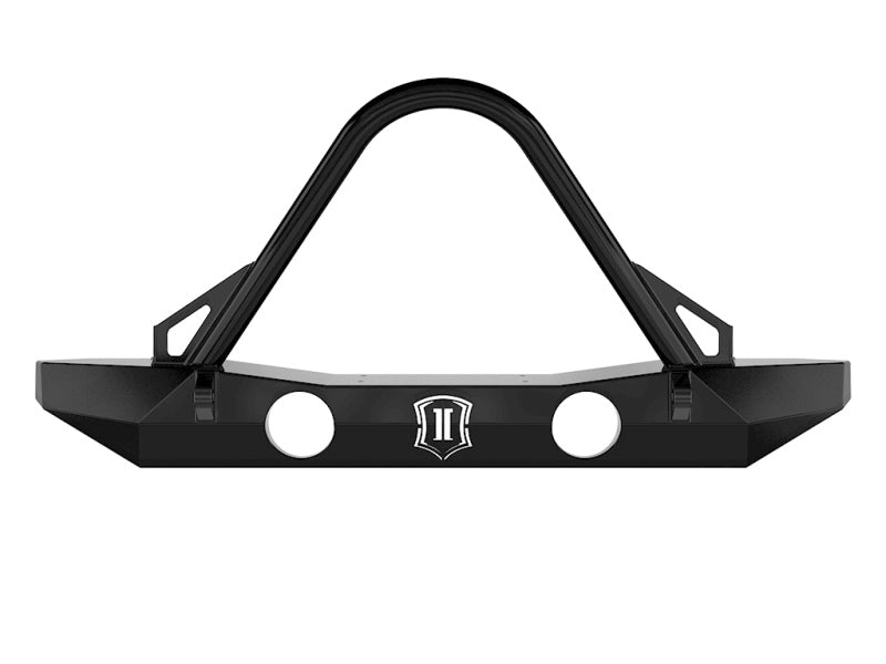 Load image into Gallery viewer, ICON 07-18 Jeep Wrangler JK Pro Series Mid Width Front Bumper w/Stinger/Tabs
