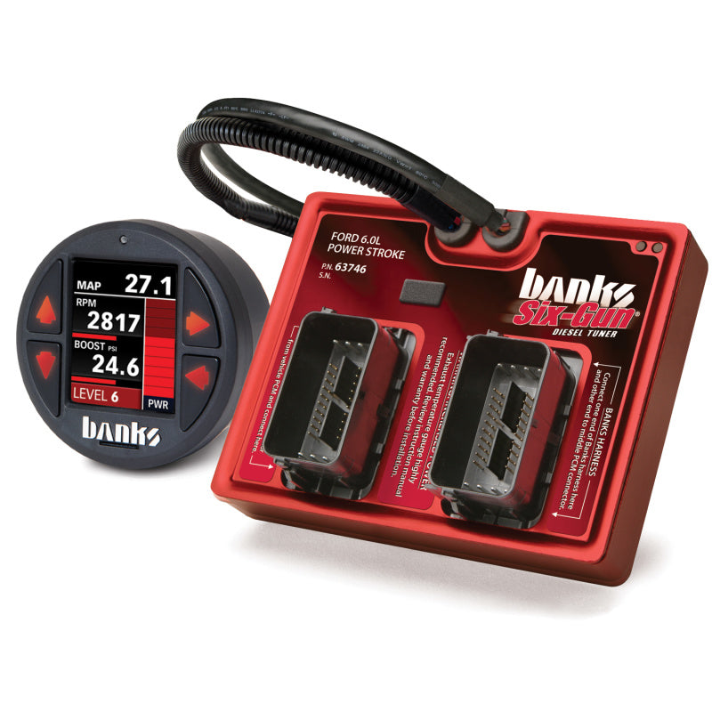 Load image into Gallery viewer, Banks Power | 2003-2007 Ford F-250/F-350/F-450 6.0L Six-Gun Diesel Tuner With iDash-1.8 *DISCONTINUED*
