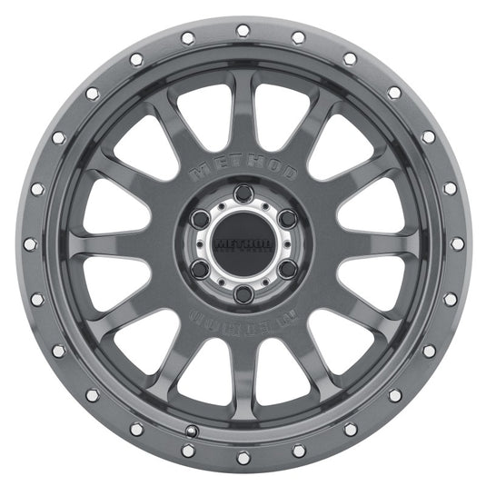 Method | MR605 NV 20x10 -24mm Offset 6x5.5 106.25mm CB Gloss Titanium Wheel