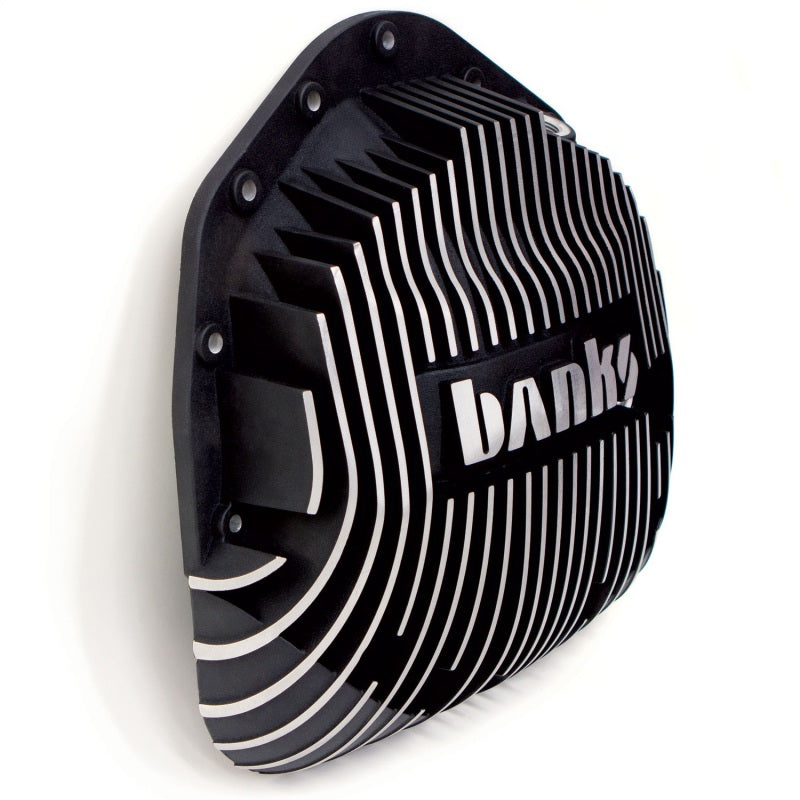 Load image into Gallery viewer, Banks Power | 2001-2019 GM / 2003-2018 Dodge Ram Black Differential Cover Kit 11.5 / 11.8-14 Bolt - Satin Black / Machined