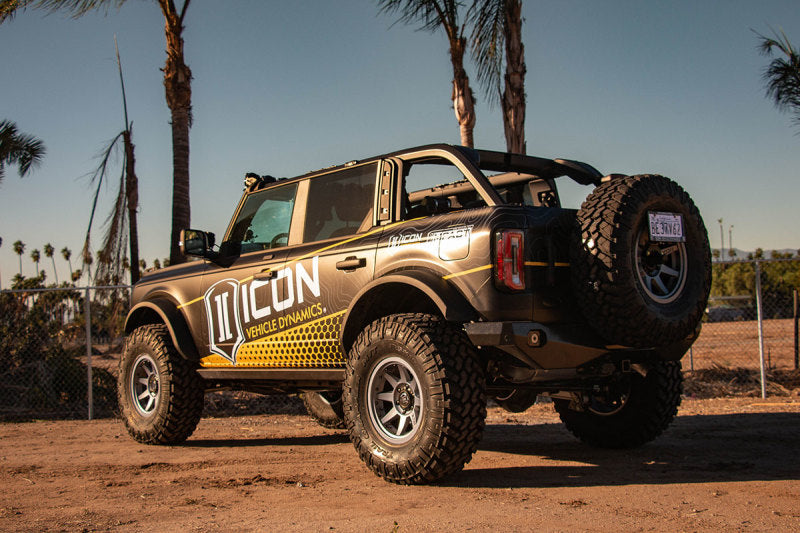 Load image into Gallery viewer, ICON 2021+ Ford Bronco Billet Rear Lower Adjustable Link Kit