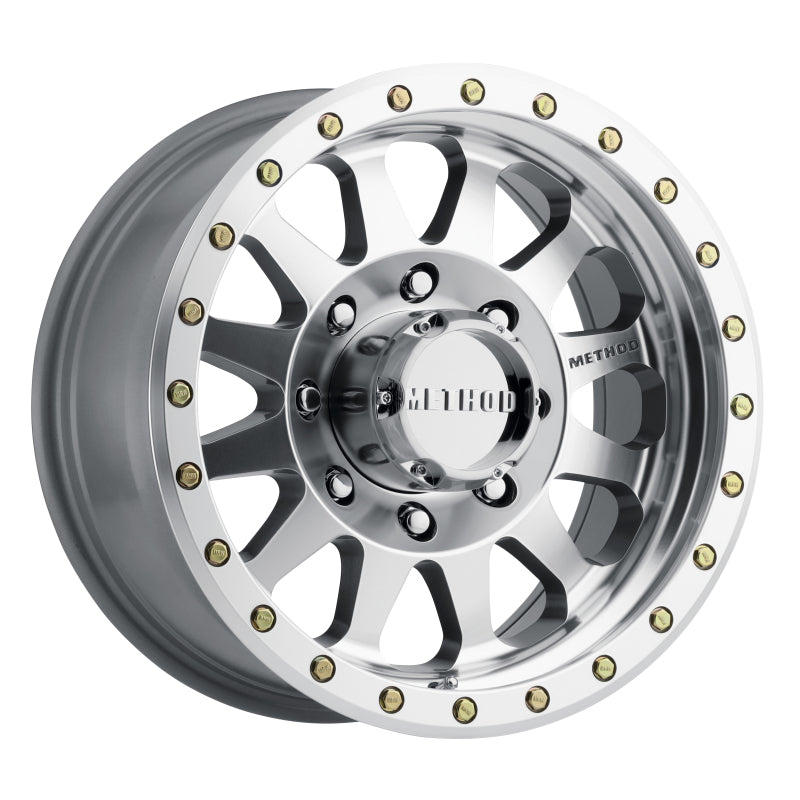 Load image into Gallery viewer, Method | MR304 Double Standard 17x8.5 0mm Offset 8x6.5 130.81mm CB Machined/Clear Coat Wheel