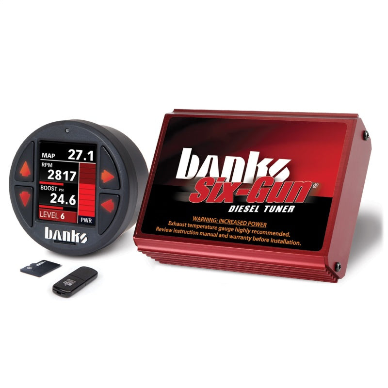 Load image into Gallery viewer, Banks Power | 2006-2007 Dodge Ram 2500 / 3500 5.9L Diesel Six-Gun Diesel Tuner With iDash-1.8 DataMonster *DISCONTINUED*