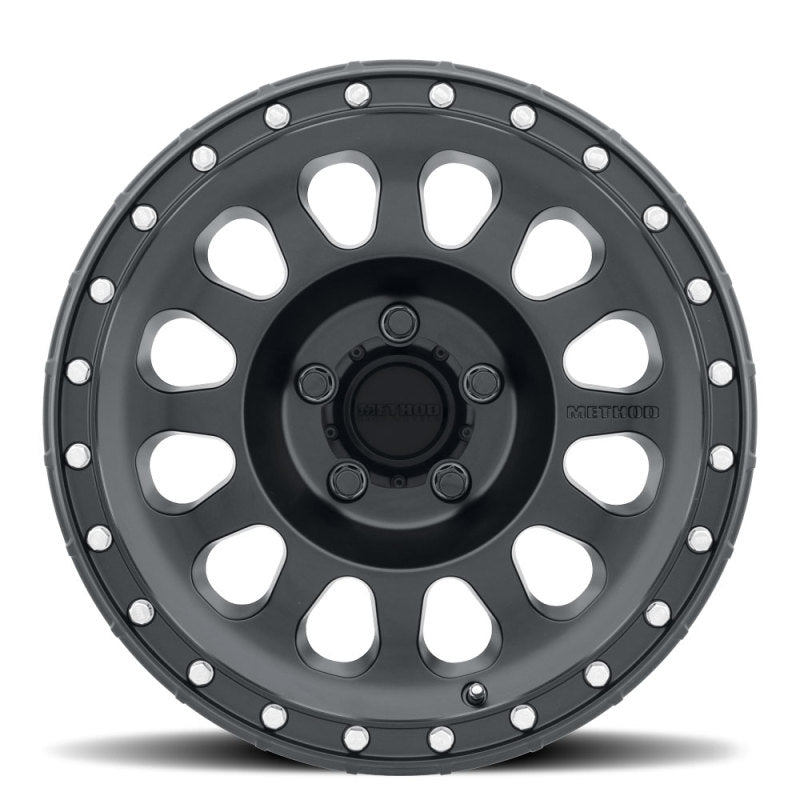 Load image into Gallery viewer, Method | MR315 17x8.5 0mm Offset 5x150 110.5mm CB Matte Black Wheel