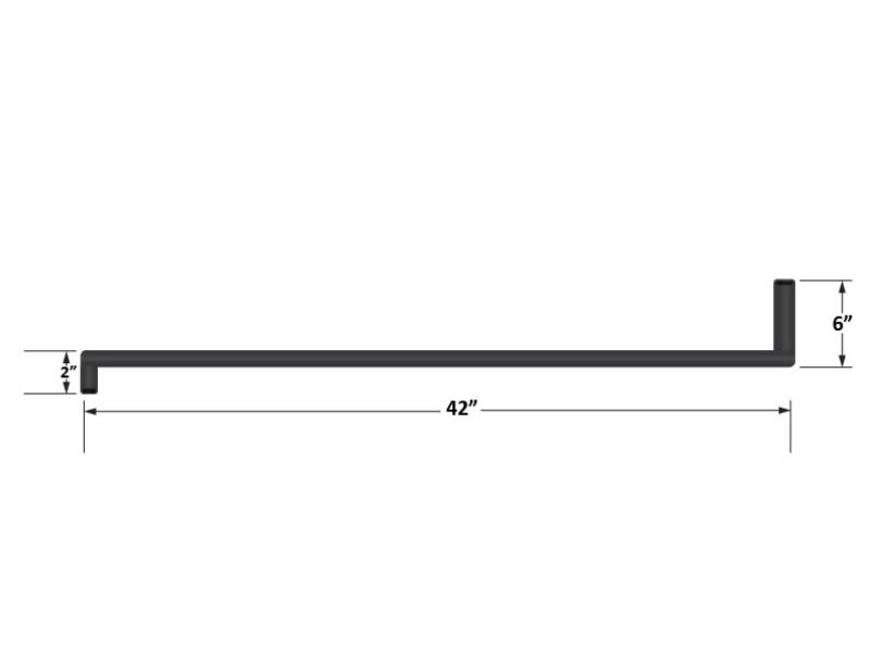 Load image into Gallery viewer, Fleece | Universal Pre-Formed 5 / 8in ID Hose With 90 Deg. Ends