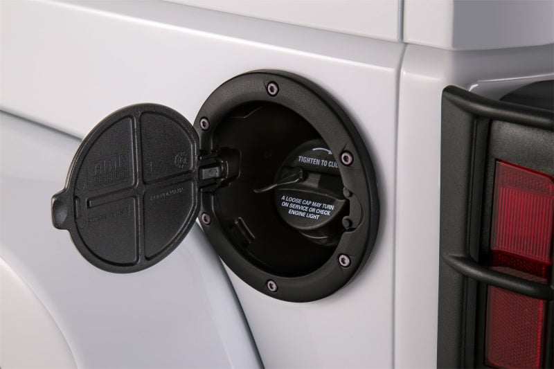 Load image into Gallery viewer, AMP Research | 2007-2018 Jeep Wrangler JK Fuel Door - Black