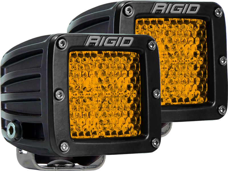 Load image into Gallery viewer, Rigid Industries | D-Series - Diffused Rear Facing High/Low - Amber - Pair