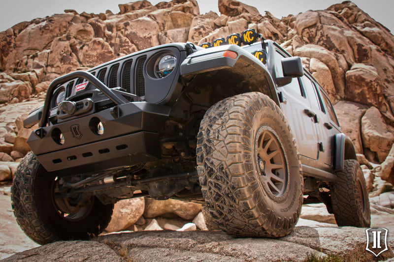 Load image into Gallery viewer, ICON 2018+ Jeep Wrangler JL / 2020+ JT Front Pro-Series Bumper Skid