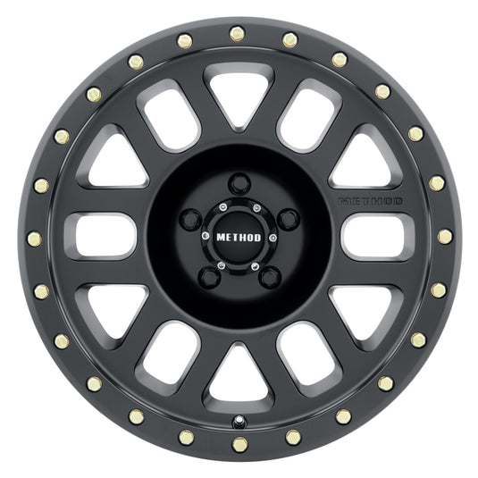 Method | MR309 Grid 17x8.5 0mm Offset 5x5.5 108mm CB Matte Black Wheel
