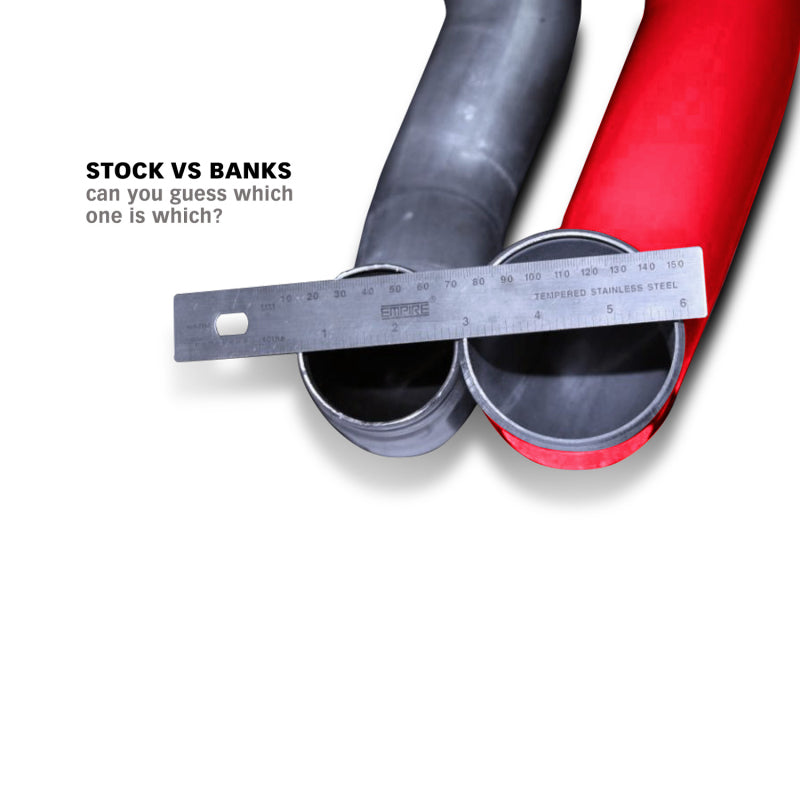 Load image into Gallery viewer, Banks Power | 2004.5-2009 GM 6.6L Duramax Boost Tube Upgrade Kit - Red - Driver / Hot Side