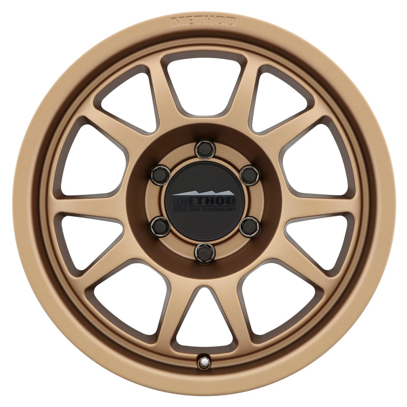 Load image into Gallery viewer, Method | MR702 17x8.5 0mm Offset 6x5.5 106.25mm CB Method | Bronze Wheel