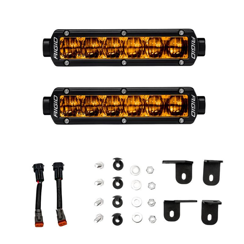Load image into Gallery viewer, Rigid Industries | 2022+ Toyota Tundra 6in SR-Series Selective Yellow Fog Light Kit