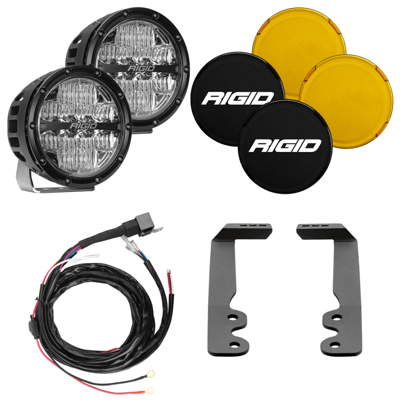 Load image into Gallery viewer, Rigid Industries | 2022+ Toyota Tundra A-Pillar Light Kit With 6 Inch 360-Series