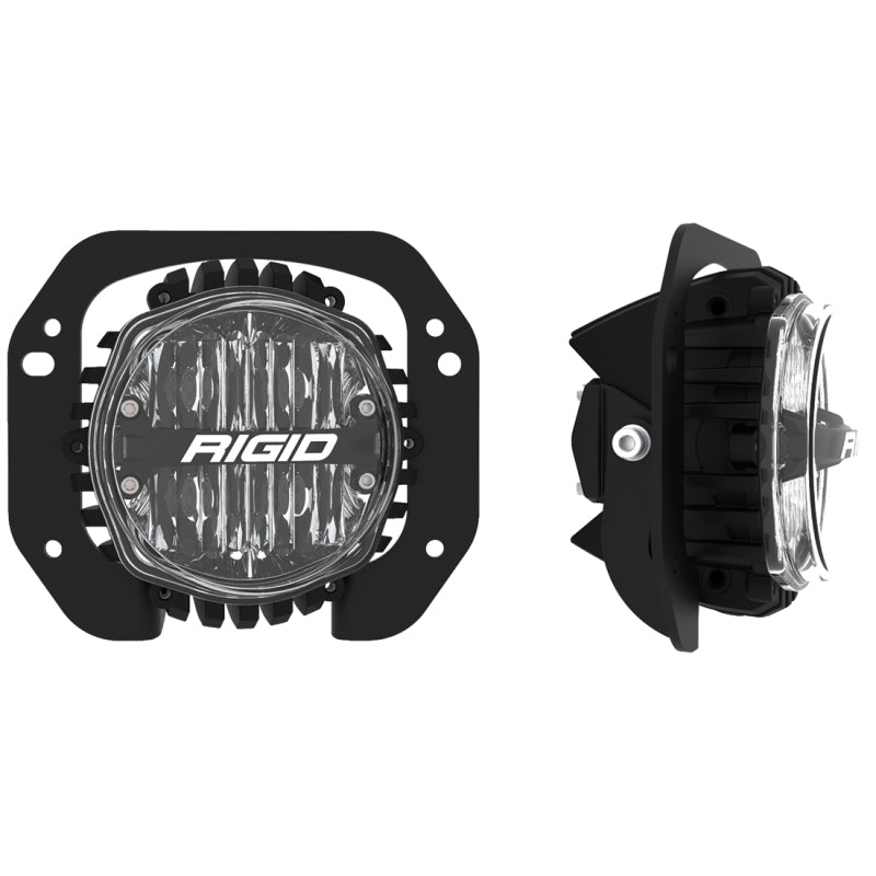 Load image into Gallery viewer, Rigid Industries | 2018+ Jeep Wrangler JL Rubicon 360-Series 4 Inch LED SAE J583 Fog Light - White (Pair)