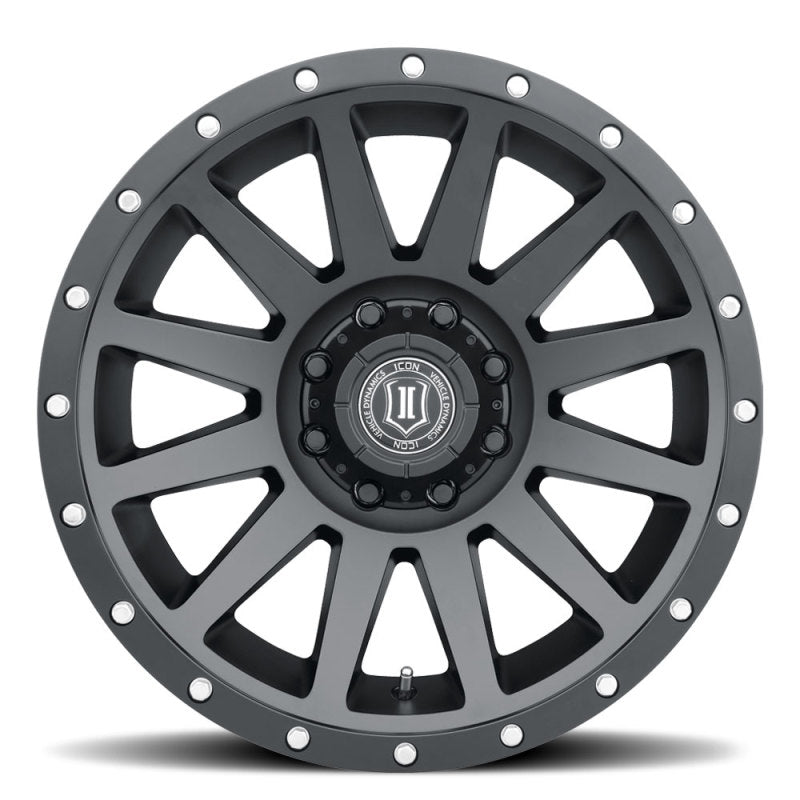 Load image into Gallery viewer, ICON Compression 20x10 8x170 -19mm Offset 4.75in BS 125mm Bore Satin Black Wheel