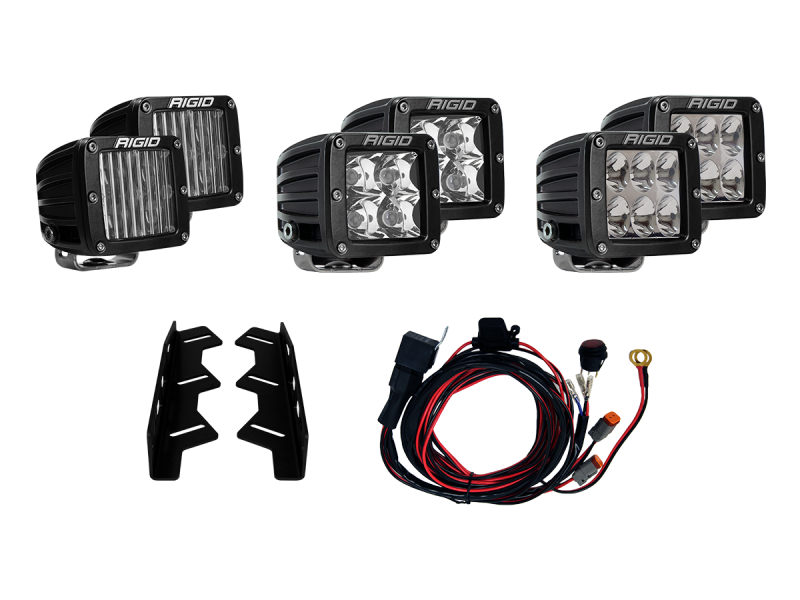 Load image into Gallery viewer, Rigid Industries | 2017-2020 Ford Raptor - Fog Light Kit - Mounts 6 D-Series