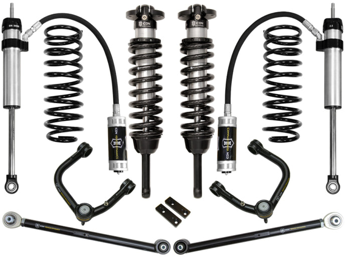 ICON | 2010-2014 Toyota FJ Cruiser / 2010+ 4Runner Stage 4 Suspension System With Tubular UCA | 0-3.5 Inch