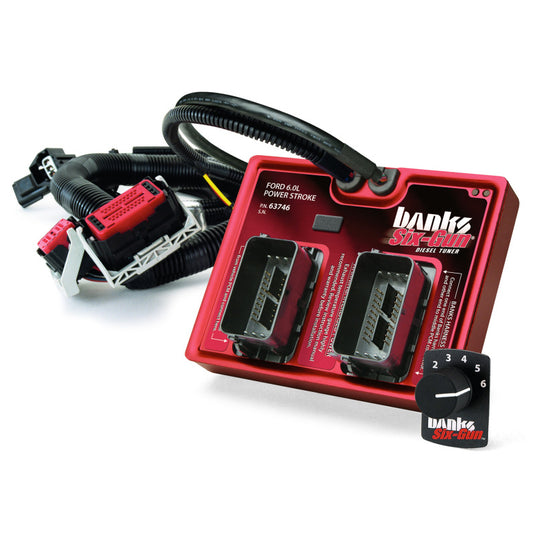 Banks Power | 2003-2007 Ford Super Duty / 2003-2005 Excursion 6.0L Power Stroke Six-Gun Diesel Tuner With Switch