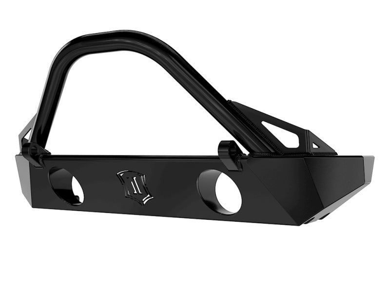 Load image into Gallery viewer, ICON 07-18 Jeep Wrangler JK Comp Series Front Bumper w/Fogs/Bars/Tabs