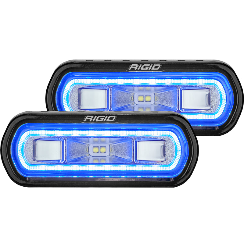 Load image into Gallery viewer, Rigid Industries | SR-L Series Surface Mount LED Spreader Pair w/ Blue Halo - Universal