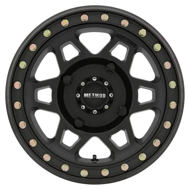 Load image into Gallery viewer, Method | MR405 UTV Beadlock 15x7 4+3/+13mm Offset 4x136 106mm CB Matte Black w/BH-H24100 Wheel
